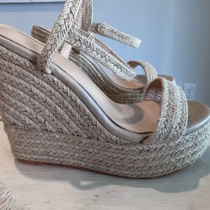 Pretty little thing wedge heels